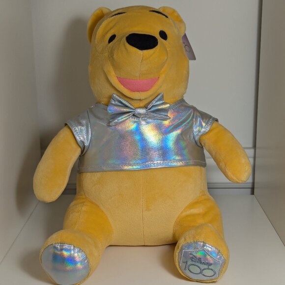 Winnie The Pooh Plush Disney 100th Celebration - Picture 1 of 6